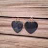 Boucle d'oreilles Black Heart